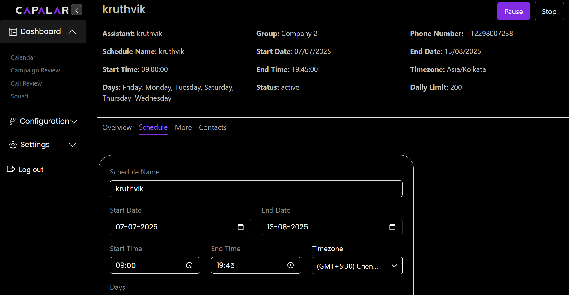 Seamless Call Scheduling for Effortless Communication